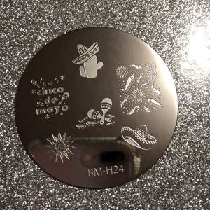nail art stamping plate